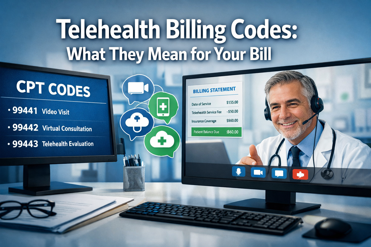 Telehealth Billing Codes Your Doctor Uses — What They Mean for Your Bill?