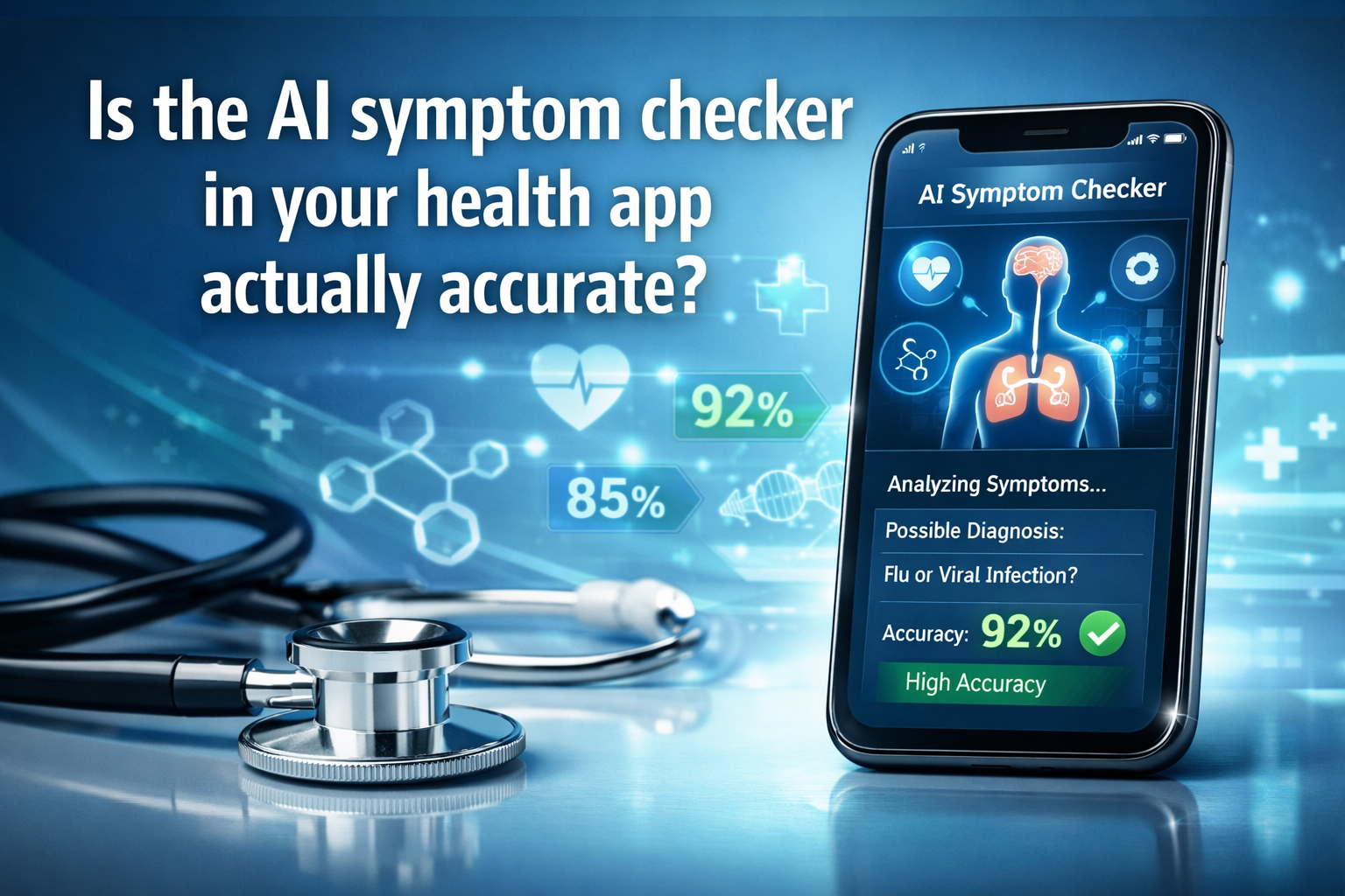 Is the AI Symptom Checker in Your Health App Actually Accurate?